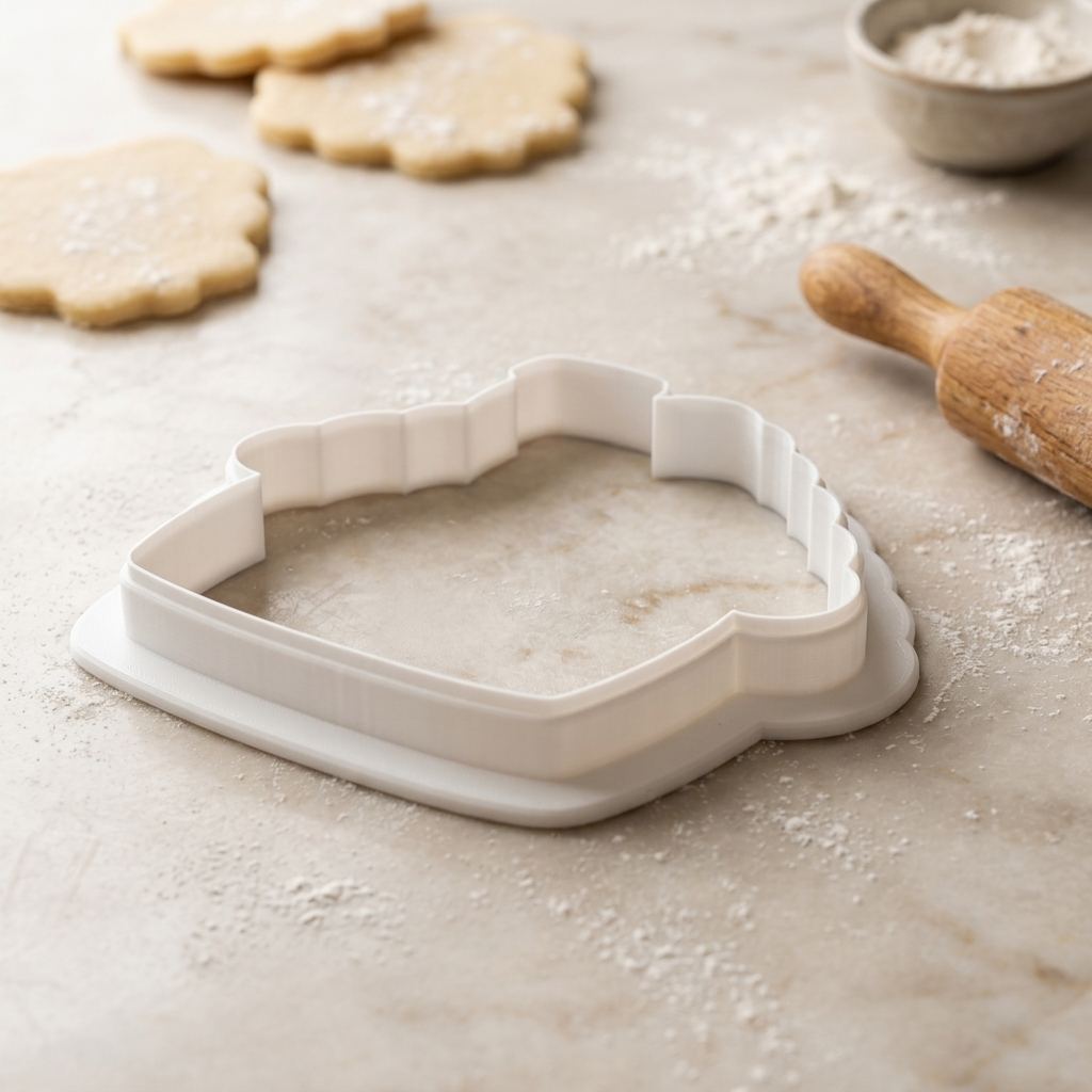 Gingerbread House Chimney Cookie Cutter, 3D Printed South Asian Festival Cutter