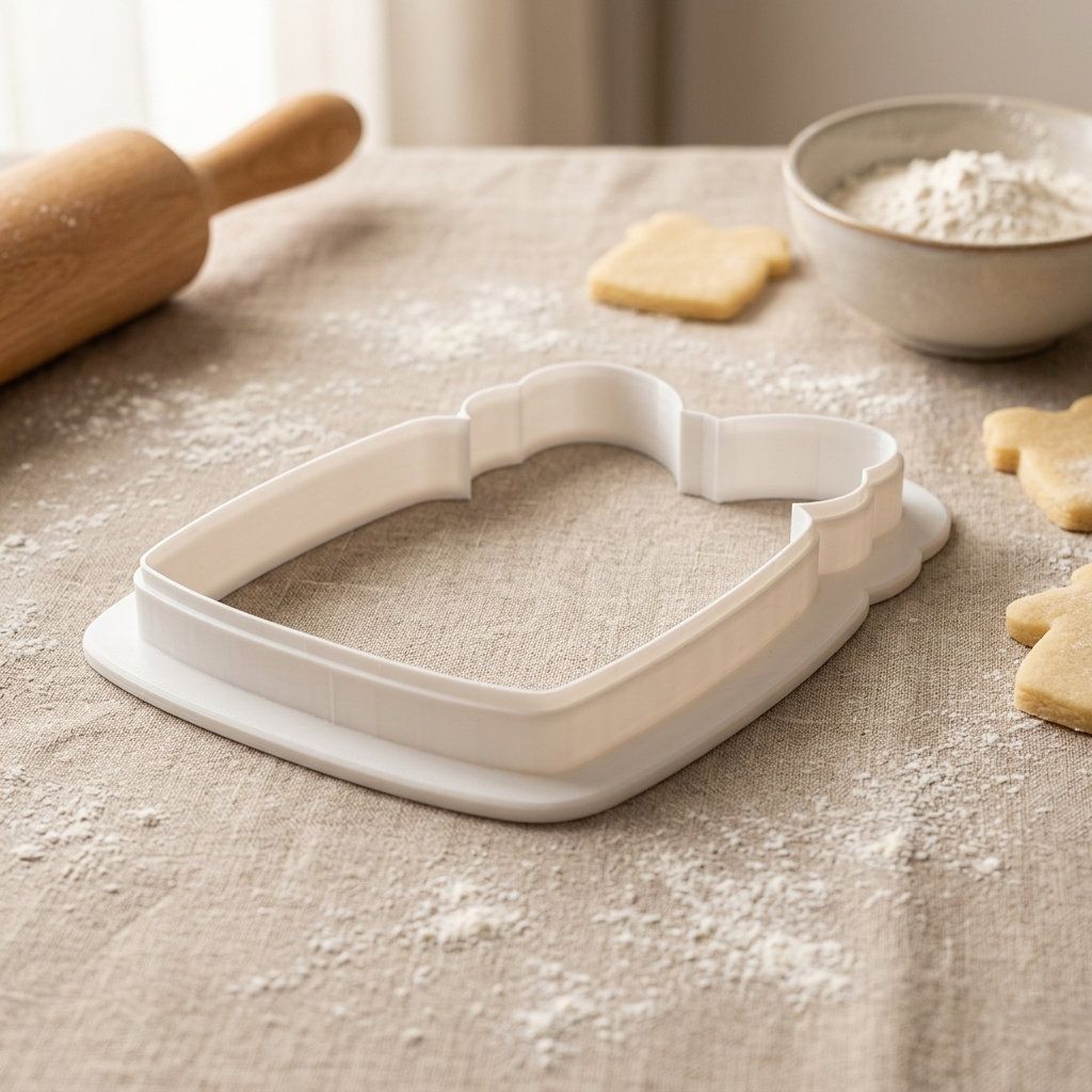 Holiday Gift Tag Bow Cookie Cutter, 3D Printed South Asian Festival Cutter