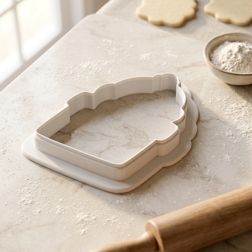 Ornament Gift Box Cookie Cutter, 3D Printed South Asian Festival Cutter