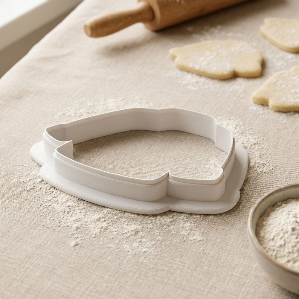 Christmas Pajama Shirt Cookie Cutter, 3D Printed South Asian Festival Cutter