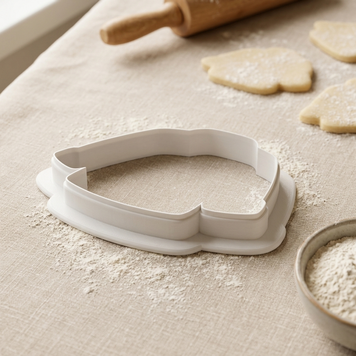 Christmas Pajama Shirt Cookie Cutter, 3D Printed South Asian Festival Cutter