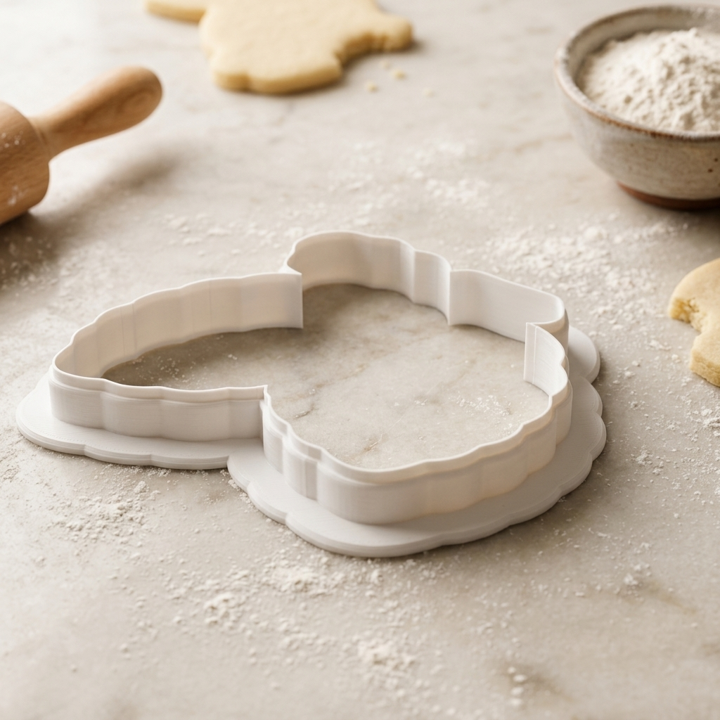 Pinecone Cluster Cookie Cutter, 3D Printed Christmas Cutter