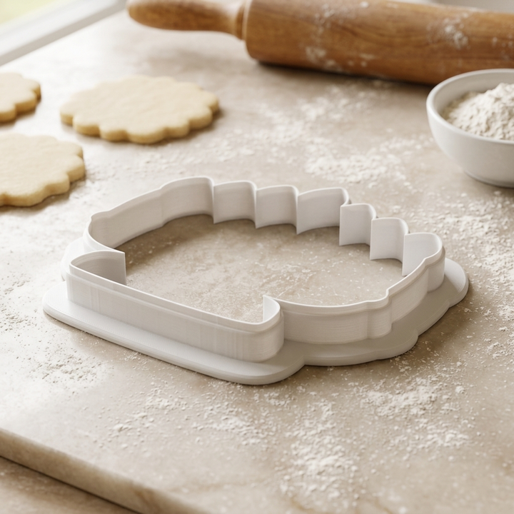 Kwanzaa Kinara Candle Set Cookie Cutter, 3D Printed Kwanzaa Cutter