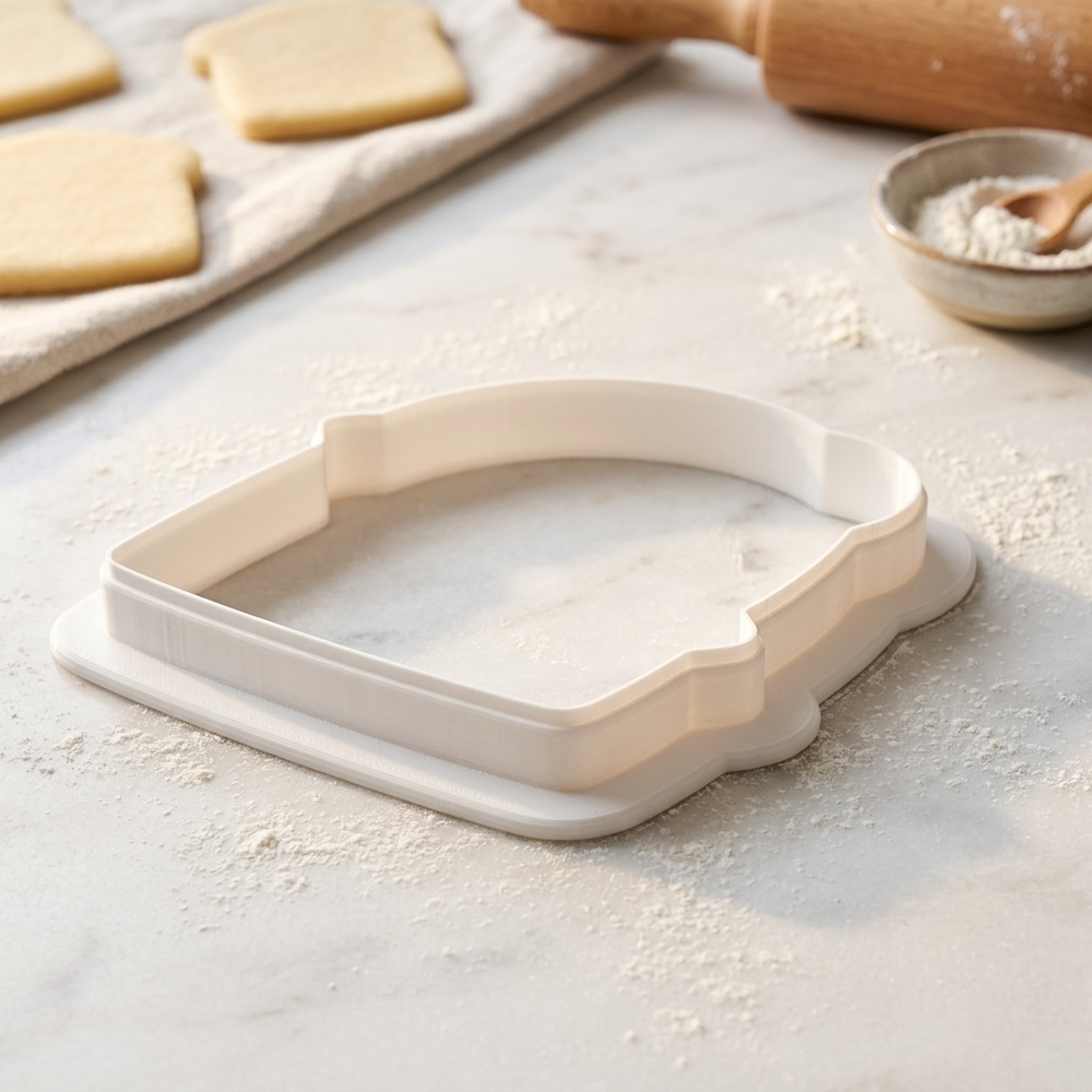 Eid Moon Star Plaque Cookie Cutter, 3D Printed Ramadan Eid Cutter