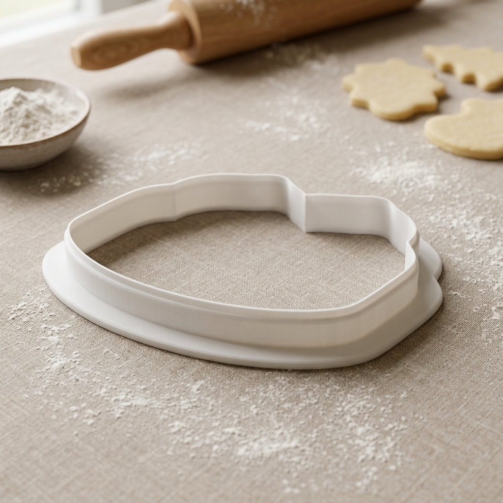 Dumpling Basket Cookie Cutter, 3D Printed Lunar New Year Cutter