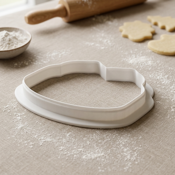 Dumpling Basket Cookie Cutter, 3D Printed Lunar New Year Cutter