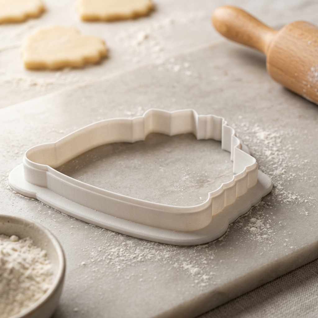 Strawberry Shortcake Slice Cookie Cutter, 3D Printed Birthday Party Cutter