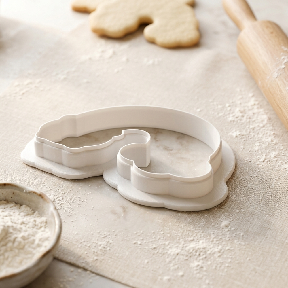 Rainbow Pot of Gold Cookie Cutter, 3D Printed St. Patrick's