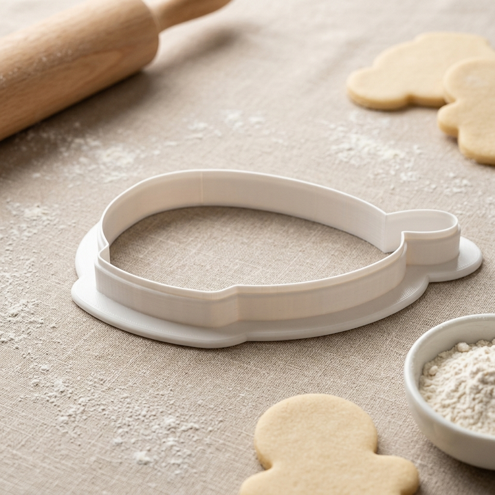 Ramen Spoon Bowl Cookie Cutter, 3D Printed Animals Cutter