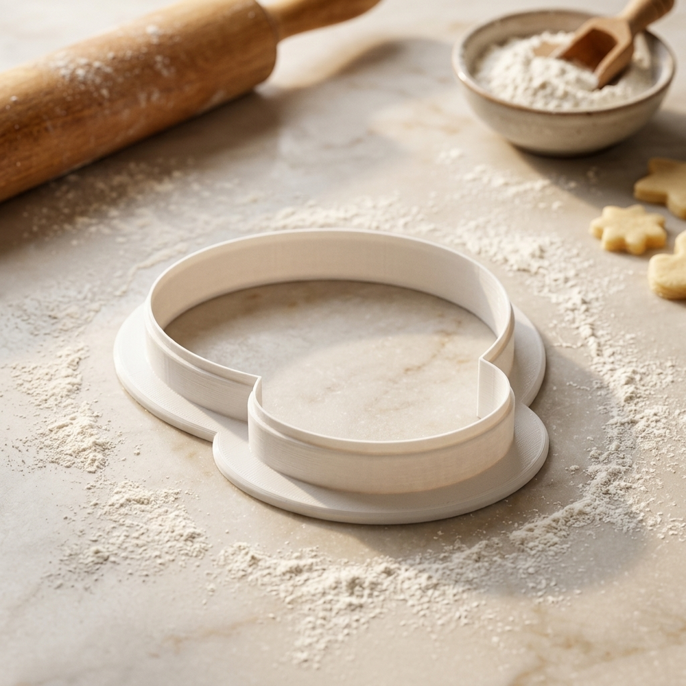 Cinnamon Sugar Churro Cookie Cutter, 3D Printed Food Theme Cutter