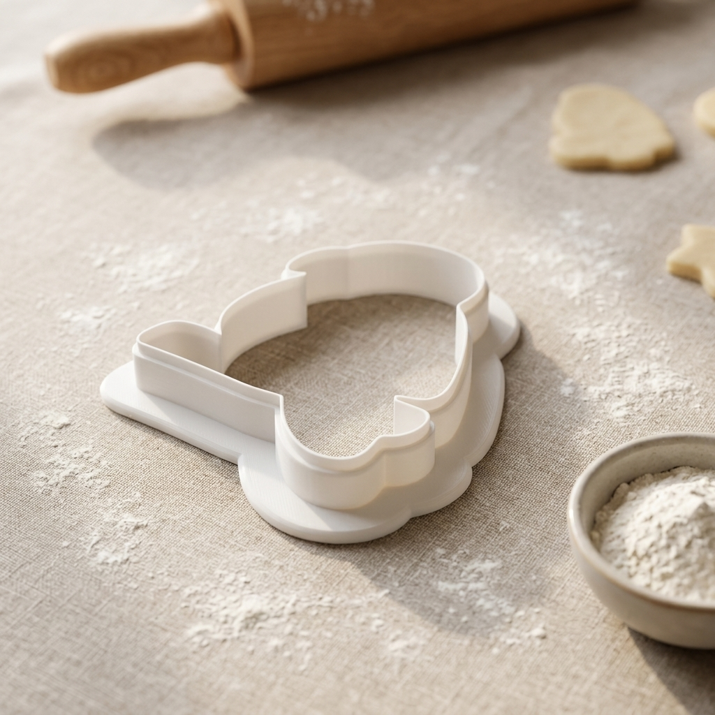 Parakeet Cookie Cutter, 3D Printed Birthday Party Cutter
