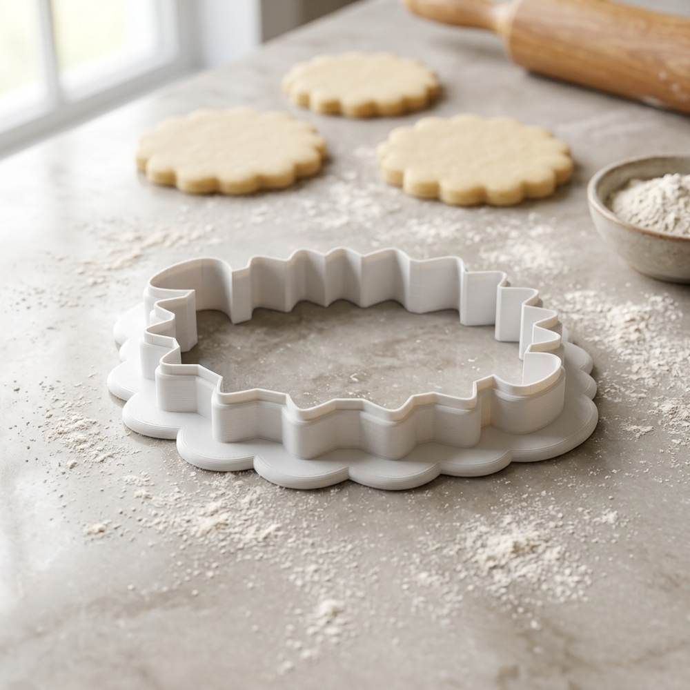 Pufferfish Cookie Cutter, 3D Printed Birthday Party Cutter
