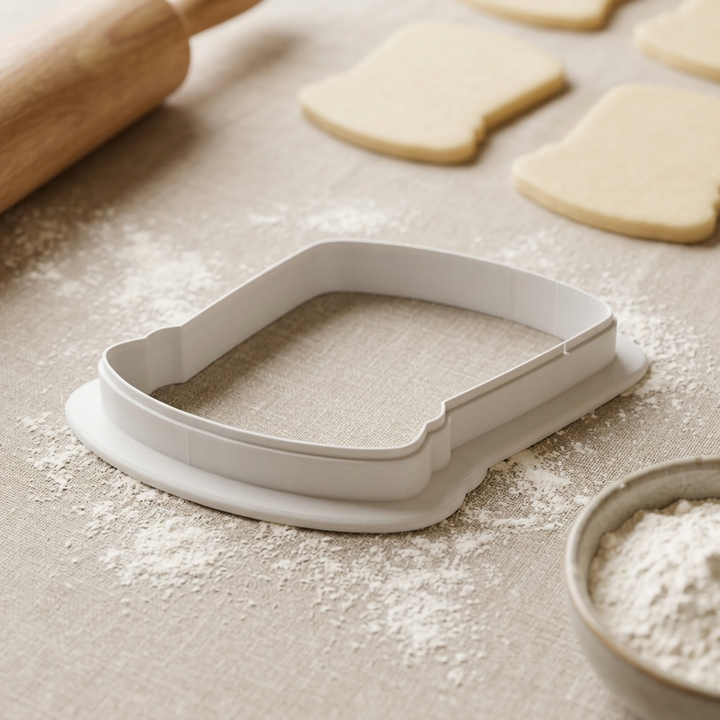 Nutcracker Toy Soldier Hat Cookie Cutter, 3D Printed Christmas Party