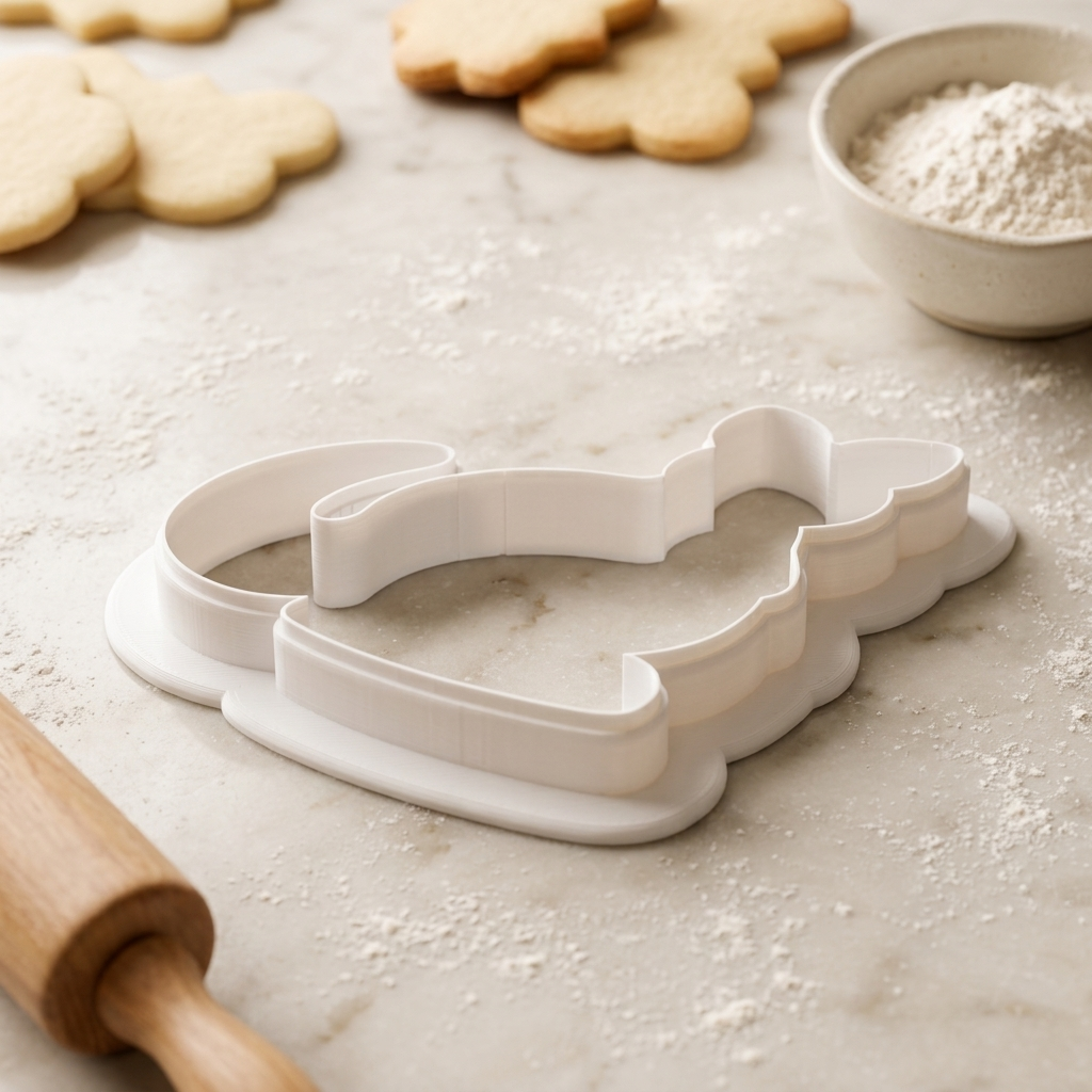 Kangaroo Joey Cookie Cutter, 3D Printed Baby Shower Cutter