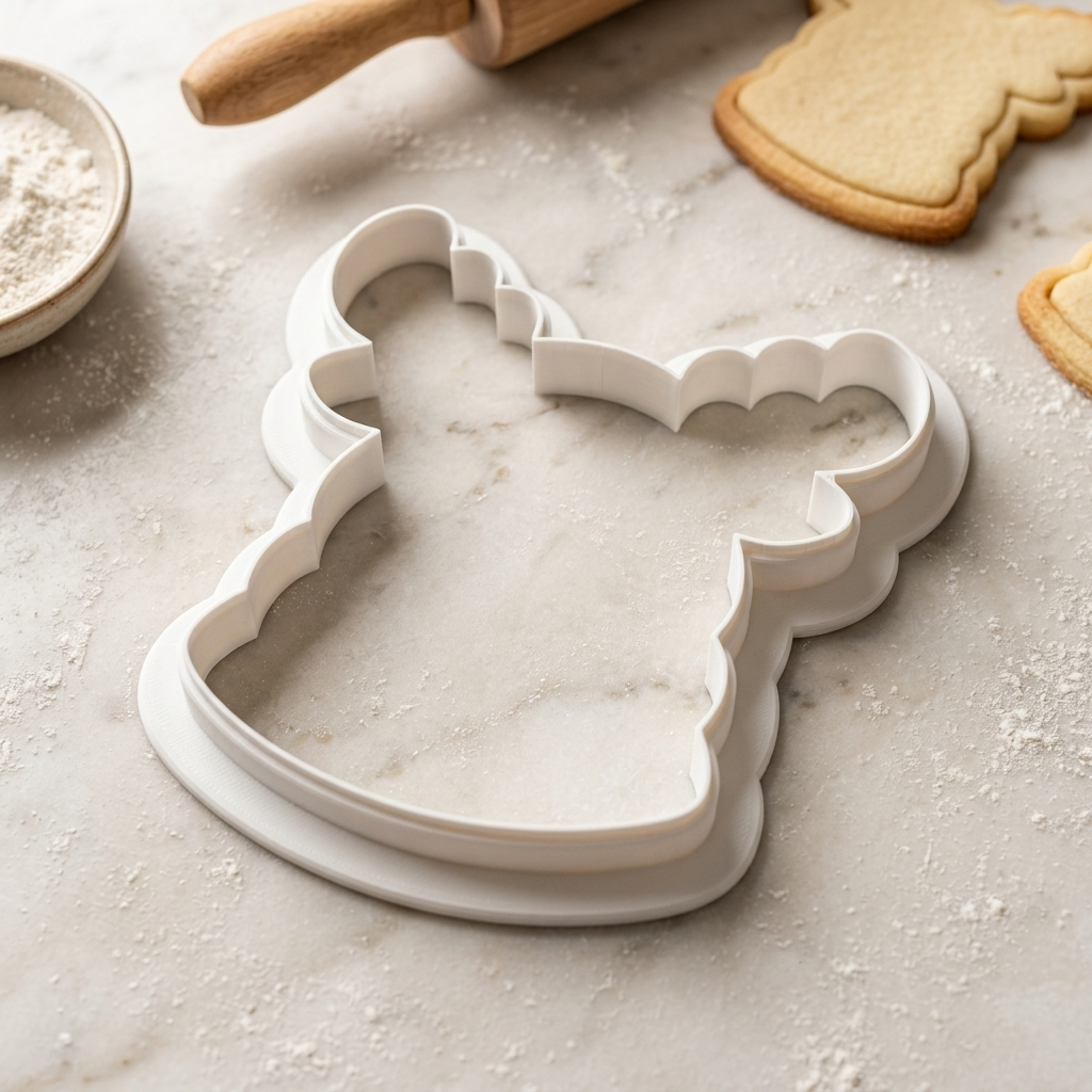 Moose Sweater Cookie Cutter, 3D Printed Christmas Cutter