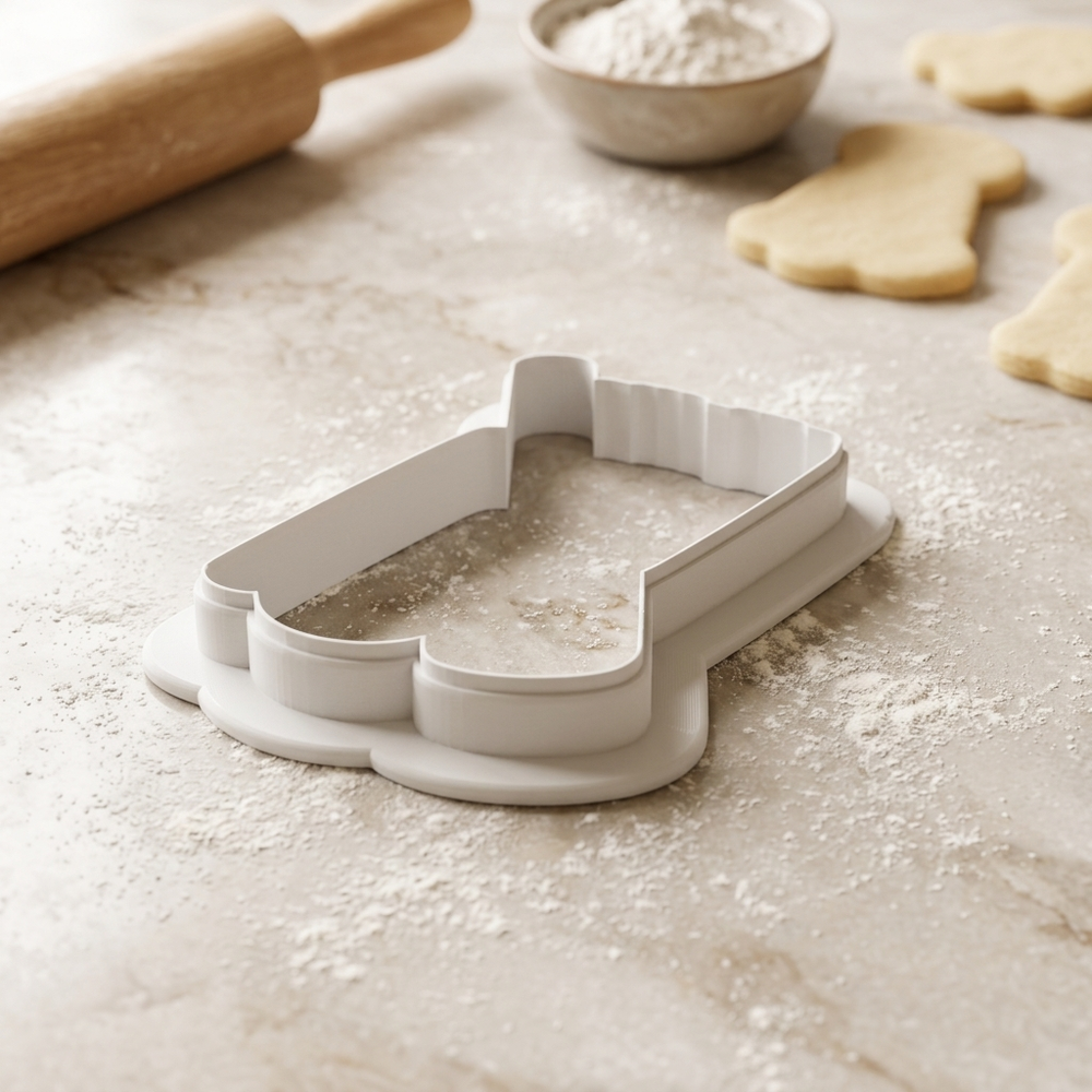 Cricket Bat Wicket Cookie Cutter, 3D Printed Halloween Cutter
