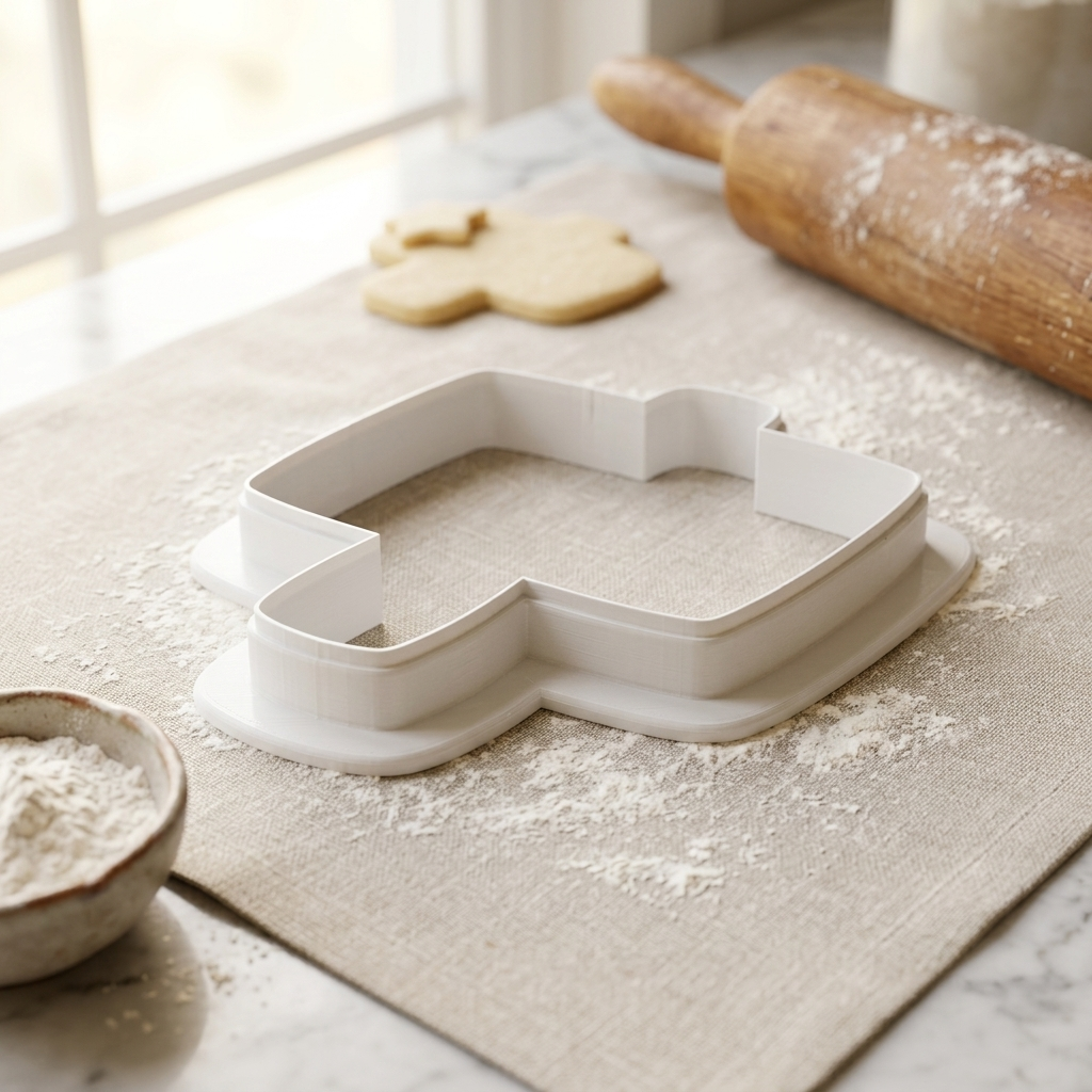 Hiking Trail Sign Cookie Cutter, 3D Printed Birthday Party Cutter