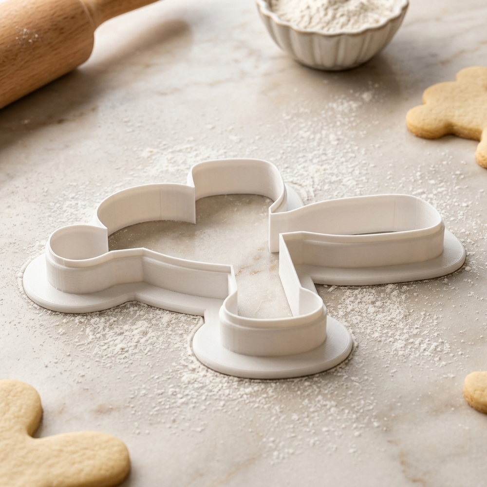 Canoe Paddle Pair Cookie Cutter, 3D Printed Travel Theme Cutter