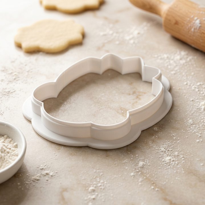 EMT Star Badge Cookie Cutter, 3D Printed Work Theme Cutter