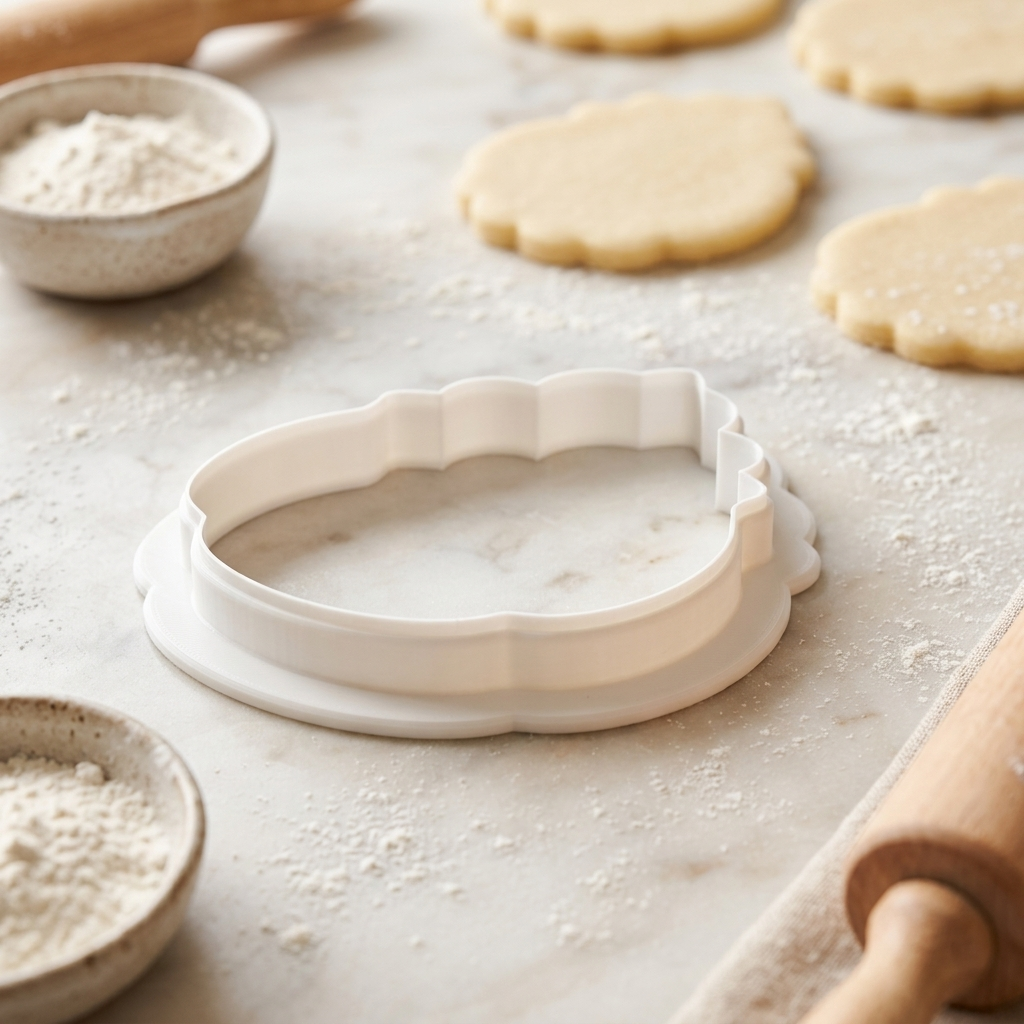 Victorian Keyhole Cookie Cutter, 3D Printed Gothic Wedding