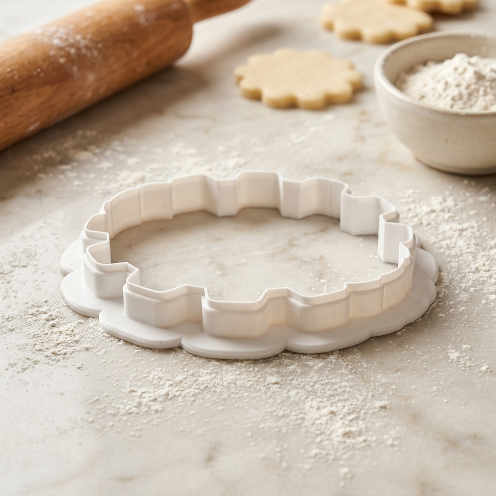 Mechanic Gear Wrench Cookie Cutter, 3D Printed Birthday Party Cutter