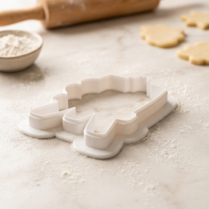 Artist Easel Palette Cookie Cutter, 3D Printed Birthday Party Cutter