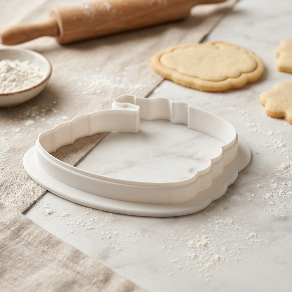 Garden Hose Coil Cookie Cutter, 3D Printed Garden Theme Cutter