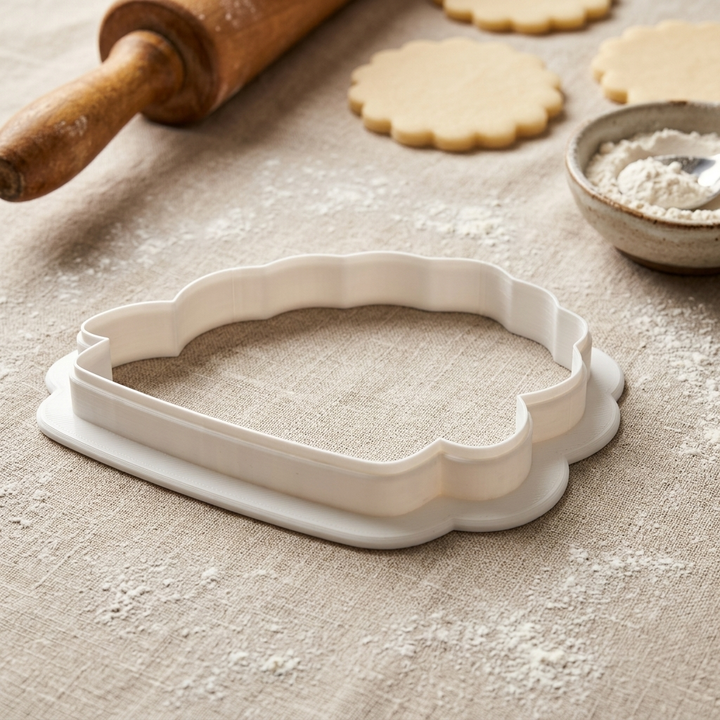 Fairy Garden Door Cookie Cutter, 3D Printed Baby Shower Cutter