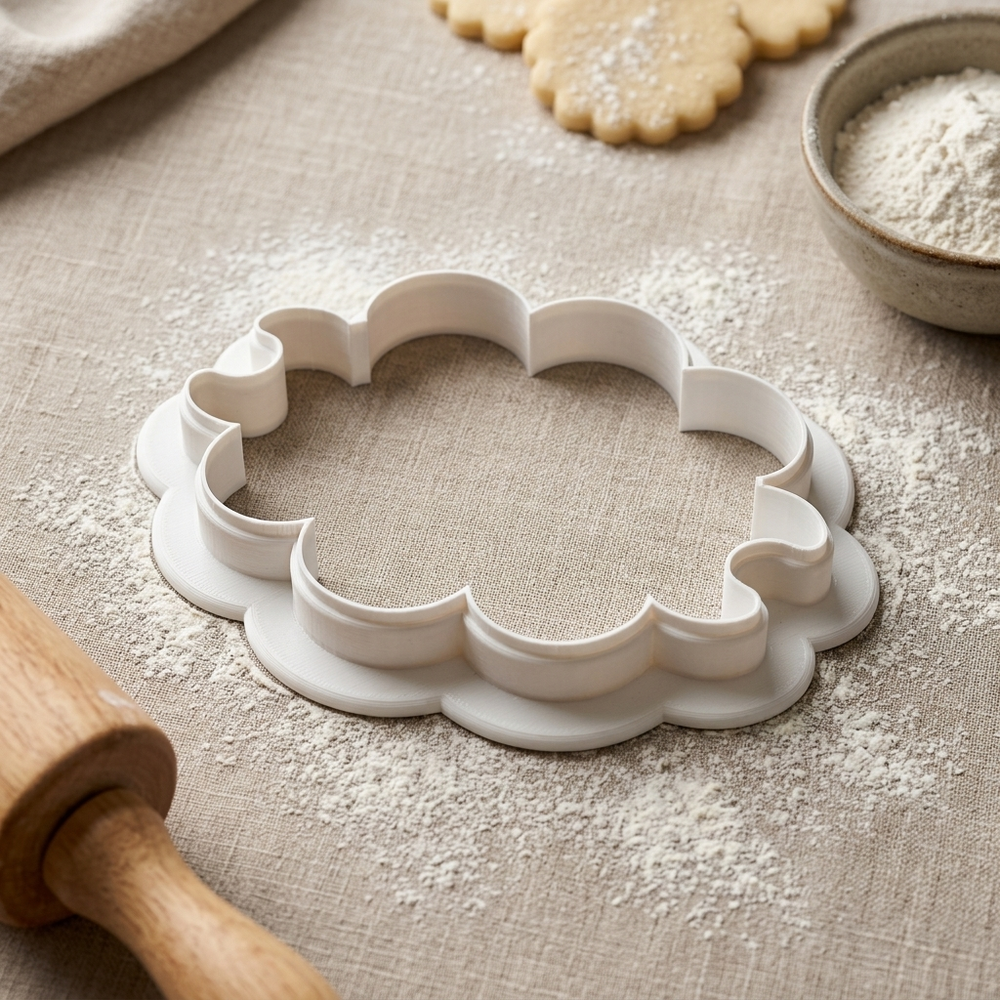 Moon Phase Garland Cookie Cutter, 3D Printed Baby Shower Cutter