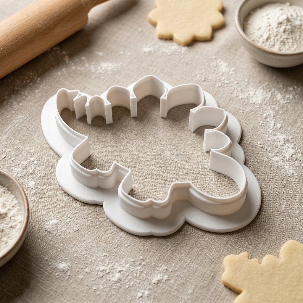 Stegosaurus Dinosaur Cookie Cutter, 3D Printed Birthday Party Cutter