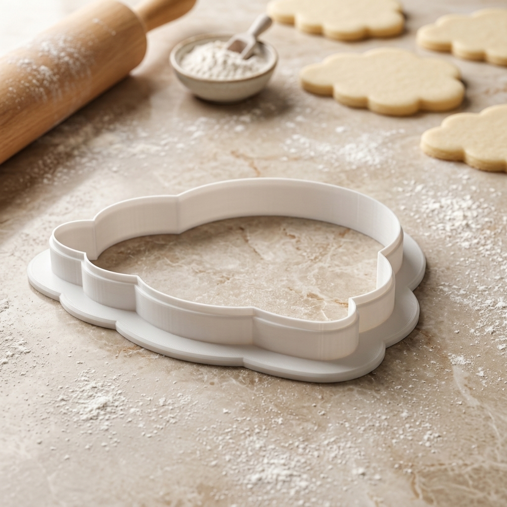 Groundhog Peekaboo Burrow Cookie Cutter, 3D Printed South Asian Festival Cutter