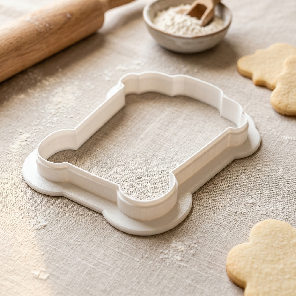 Earth Day Recycling Bin Cookie Cutter, 3D Printed School and Teacher Cutter
