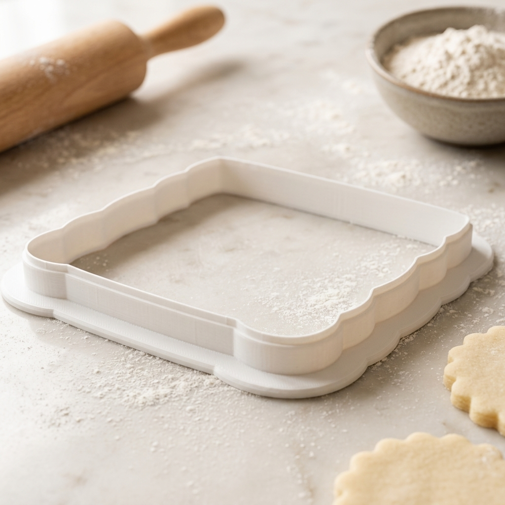 Cinco de Mayo Papel Picado Frame Cookie Cutter, 3D Printed Birthday Party Cutter