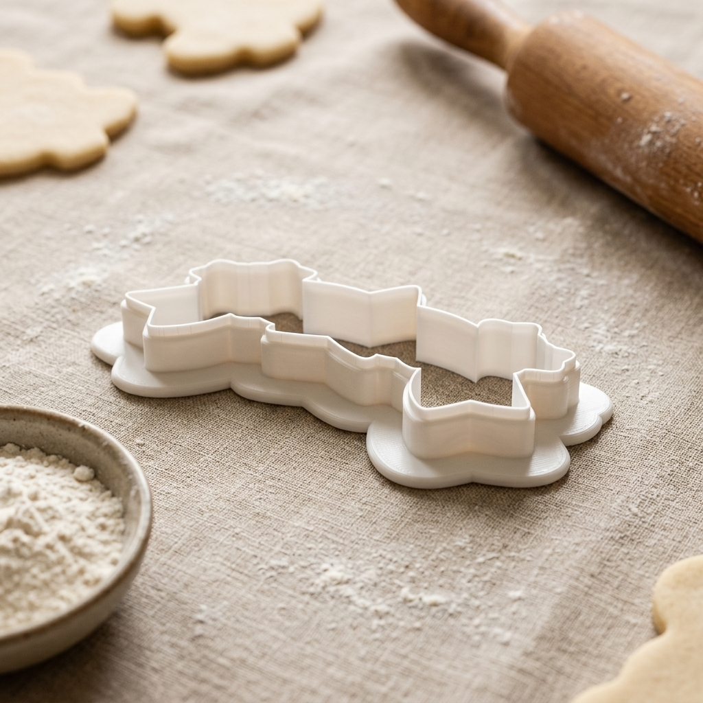 Juneteenth Star Garland Cookie Cutter, 3D Printed Birthday Party Cutter