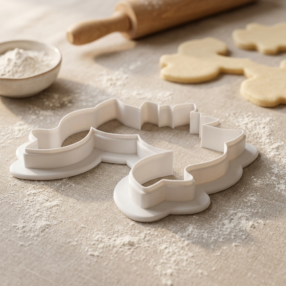 Purim Crown Mask Cookie Cutter, 3D Printed South Asian Festival Cutter