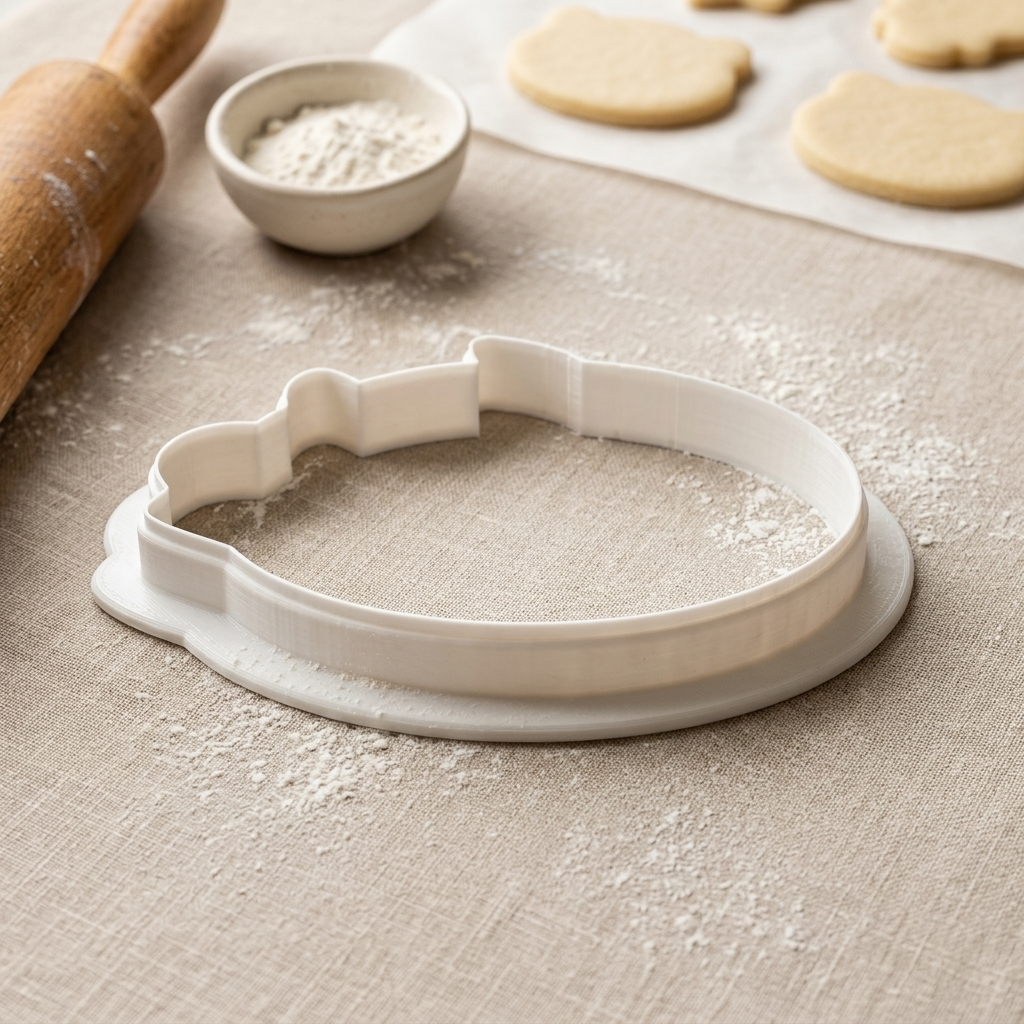 Ramadan Iftar Plate Cookie Cutter, 3D Printed Ramadan Eid Cutter