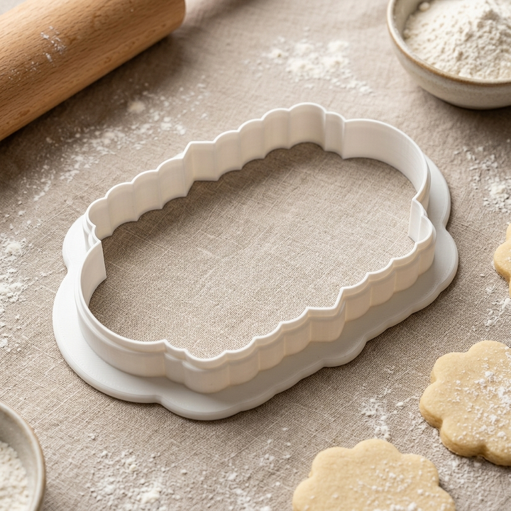 Eid Dessert Tray Cookie Cutter, 3D Printed Ramadan Eid Cutter
