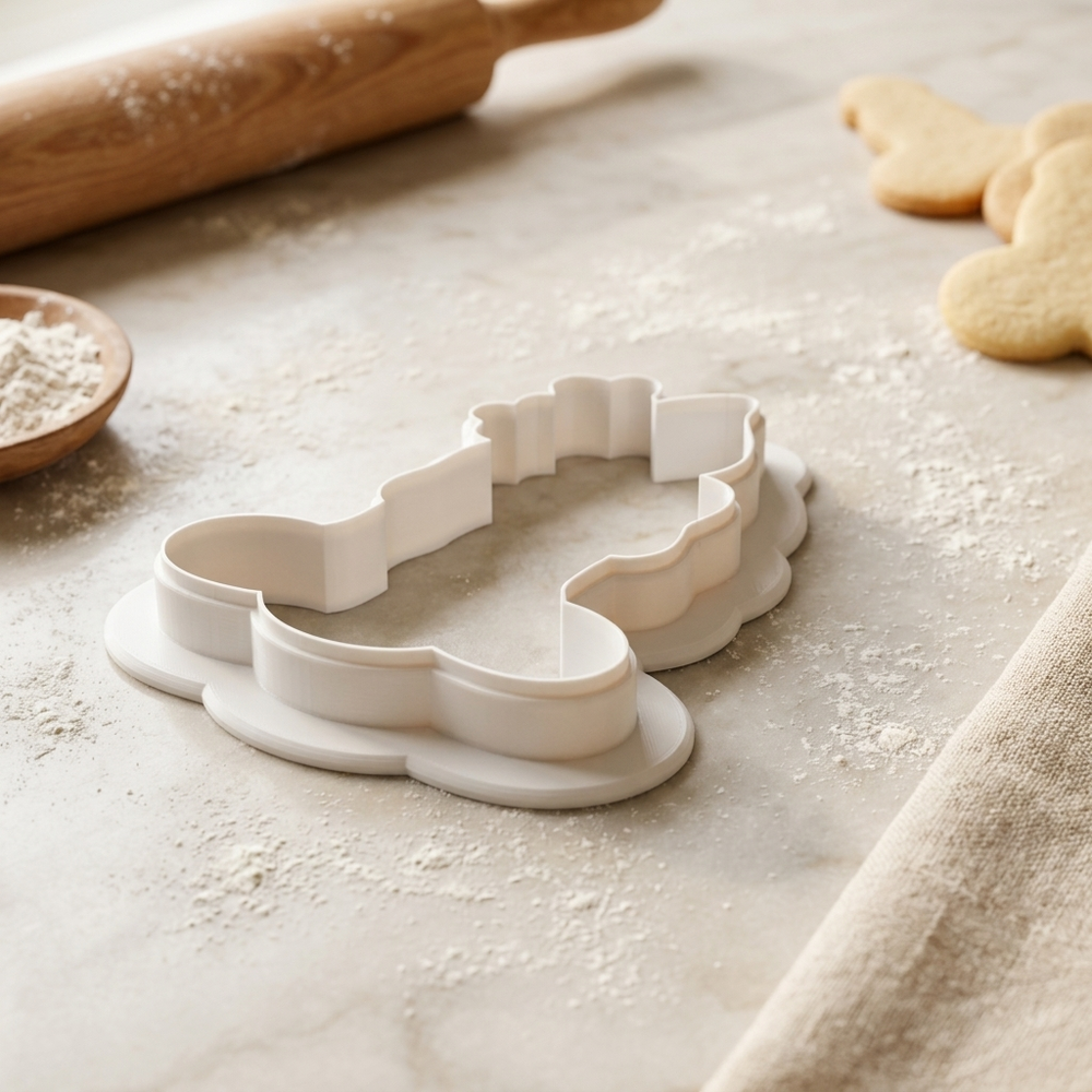 Haunted Spell Candle Cookie Cutter, 3D Printed Thanksgiving Cutter