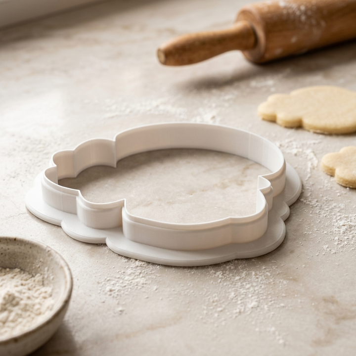 Autumn Mushroom Acorn Cluster Cookie Cutter, 3D Printed Thanksgiving Cutter