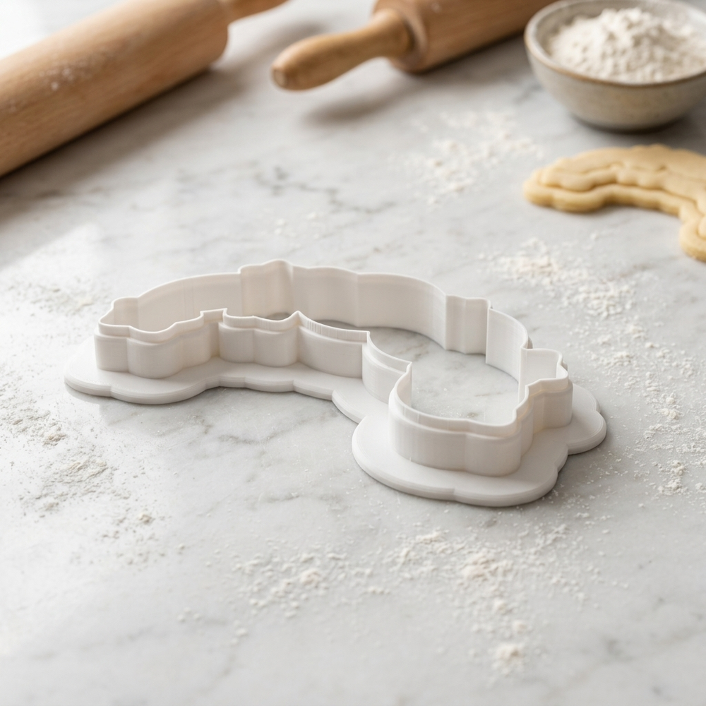 Planet Garland Cookie Cutter, 3D Printed Birthday Party Cutter
