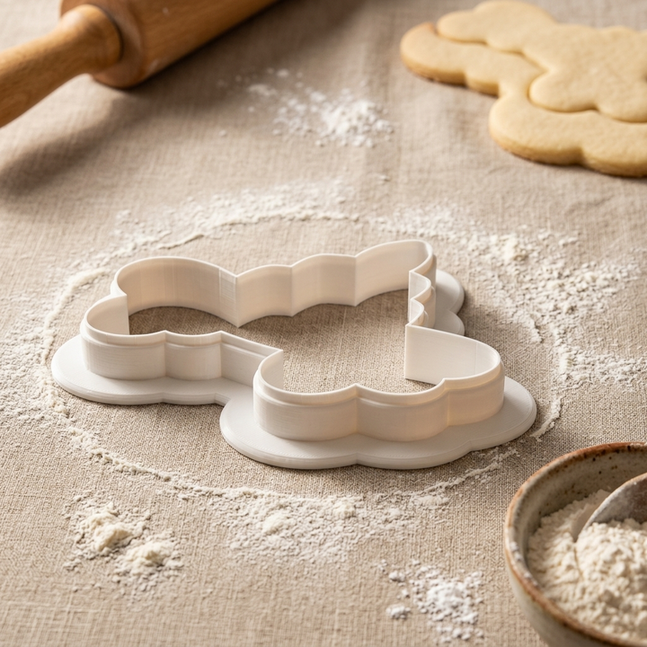 Skateboard Birthday Cake Cookie Cutter, 3D Printed Birthday Party Cutter