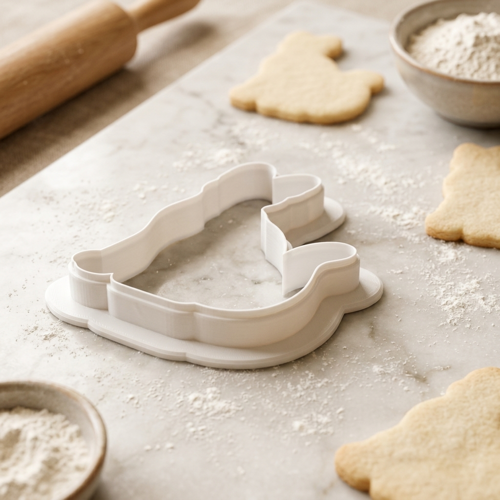 Serval Cat Cookie Cutter, 3D Printed Birthday Party Cutter