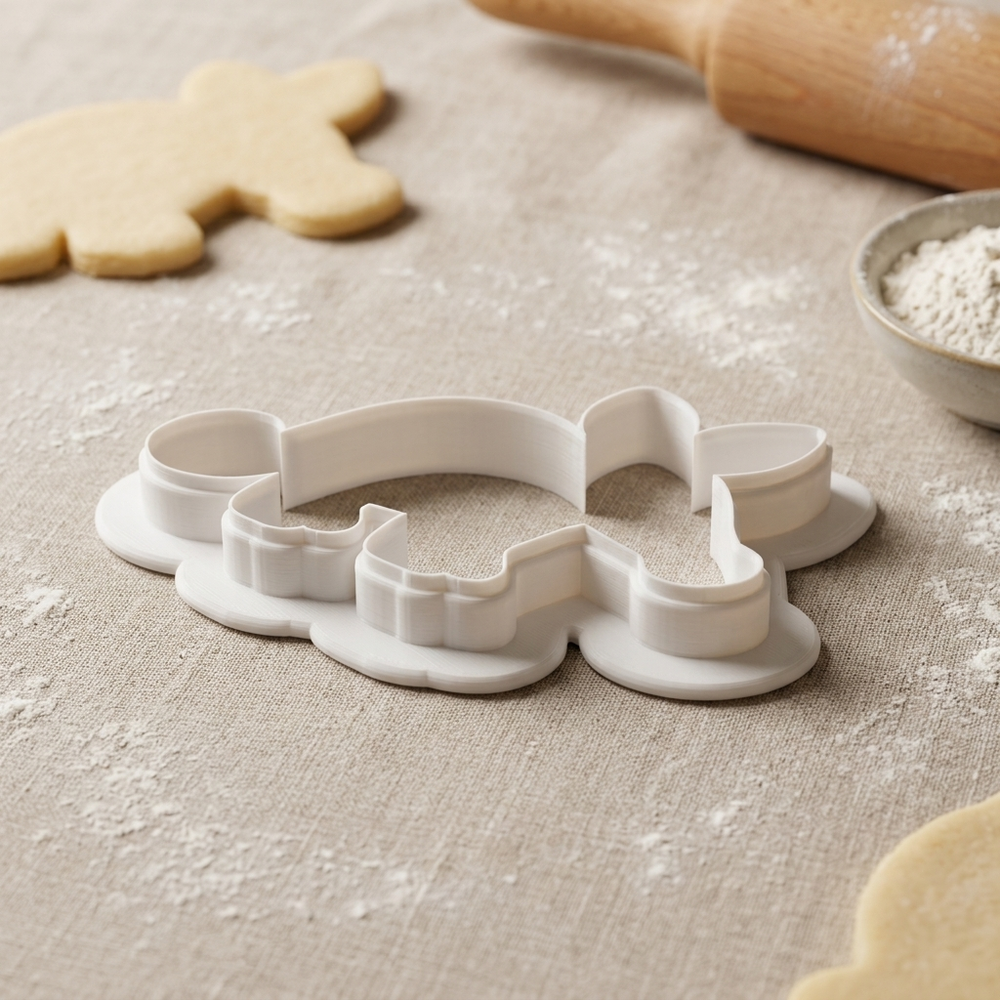 Aardvark Cookie Cutter, 3D Printed Birthday Party Cutter