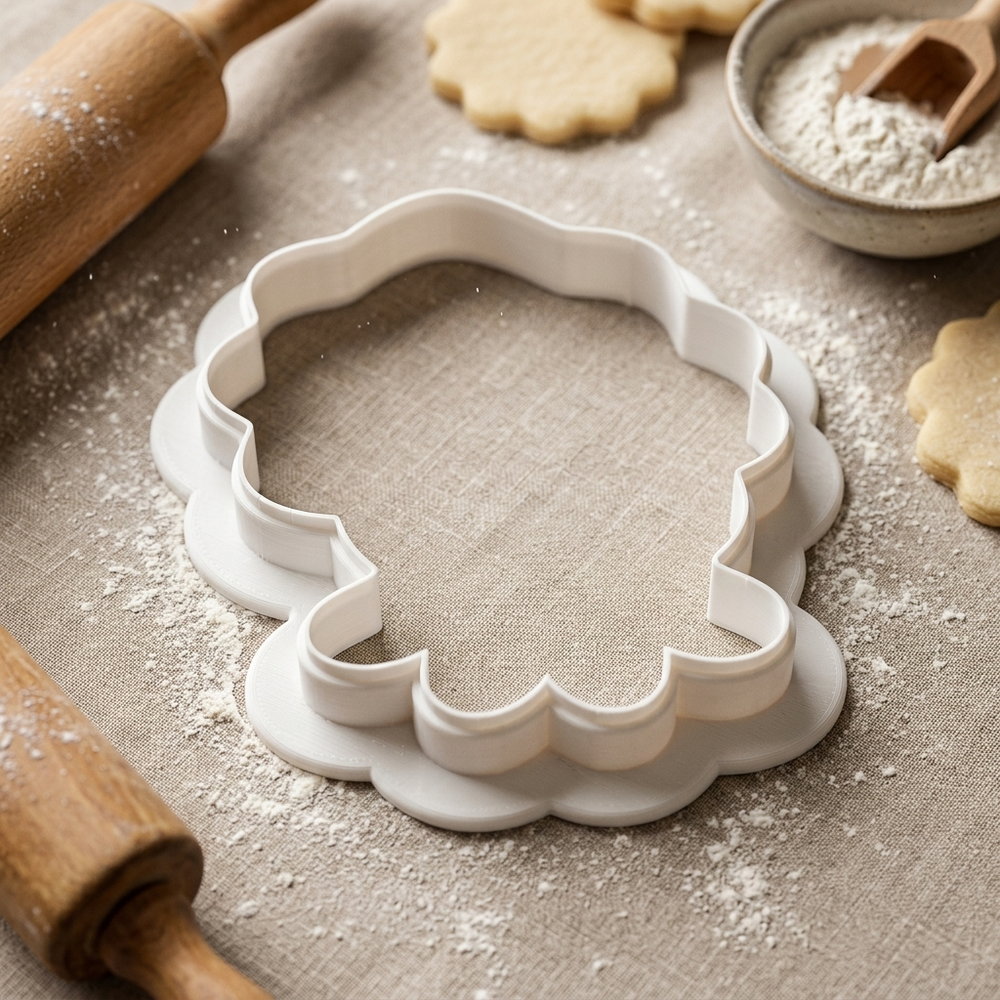 Cuttlefish Cookie Cutter, 3D Printed Animals Cutter