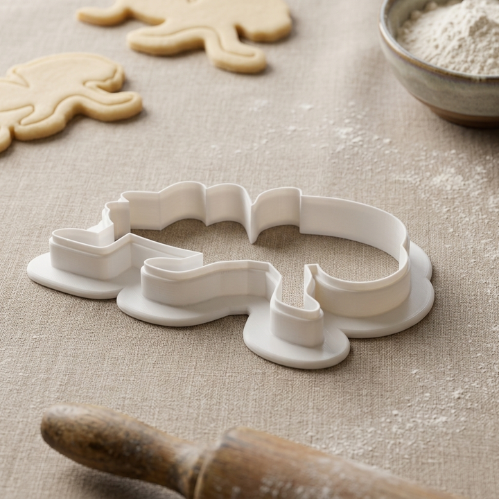 Cricket Insect Cookie Cutter, 3D Printed STEM Theme Cutter