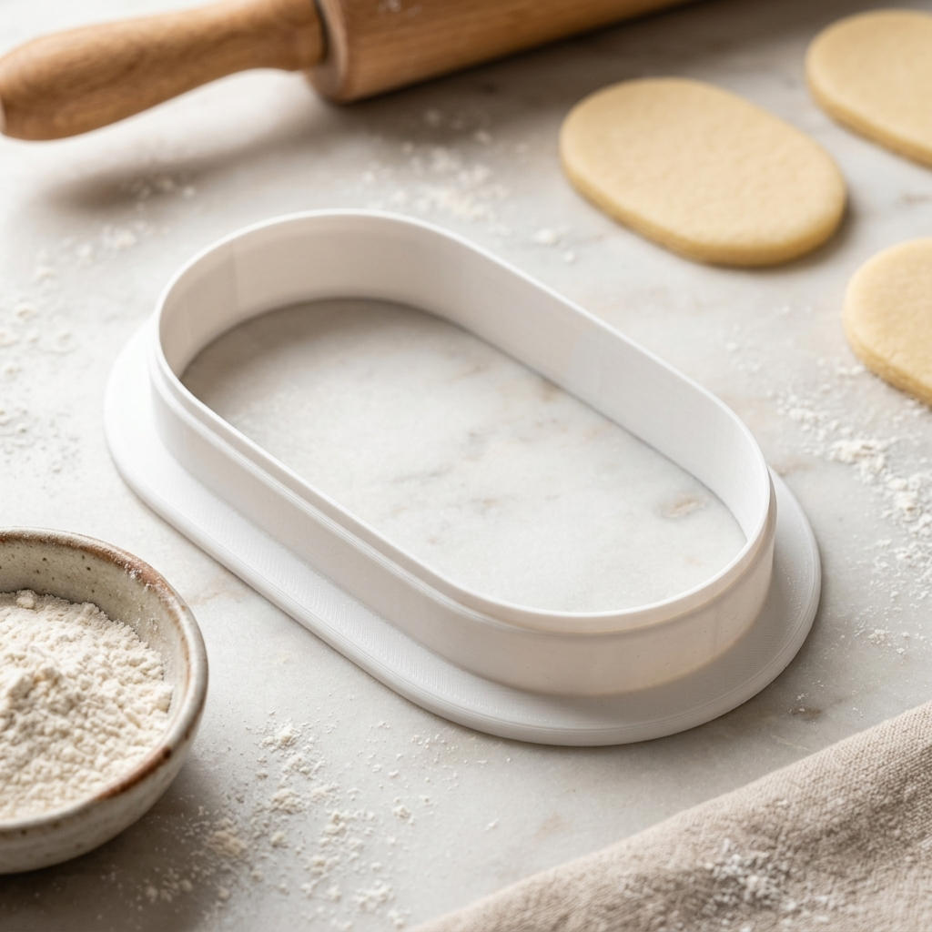 Eclair Cookie Cutter, 3D Printed Food Theme Cutter