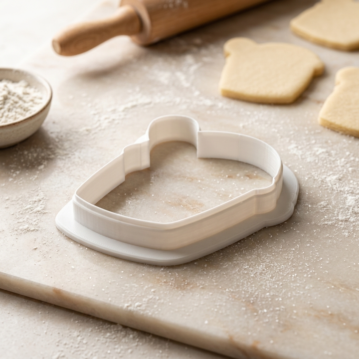 Halo Halo Dessert Cup Cookie Cutter, 3D Printed Birthday Party Cutter