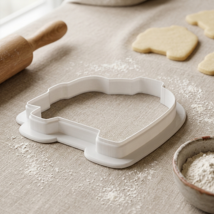 Pottery Kiln Cookie Cutter, 3D Printed Animals Cutter