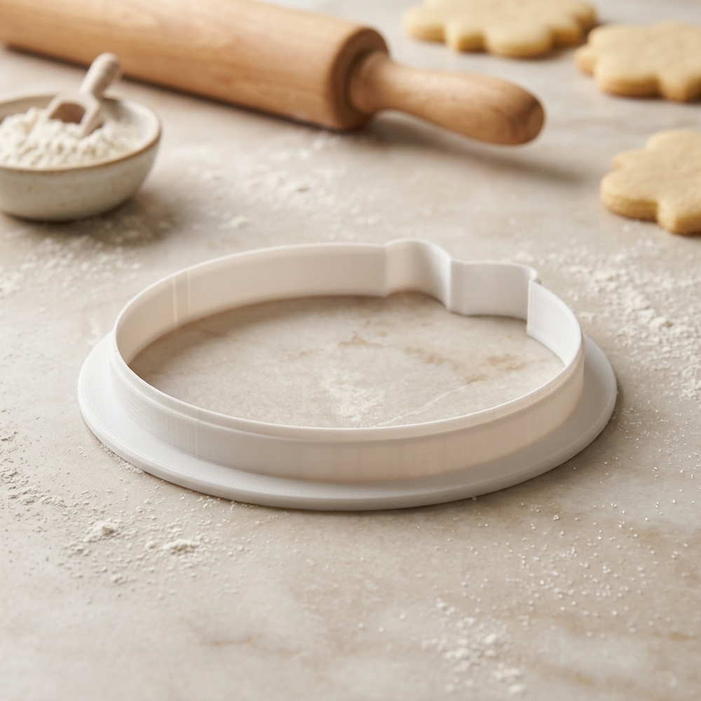Wedding Ring Dish Cookie Cutter, 3D Printed Wedding Cutter