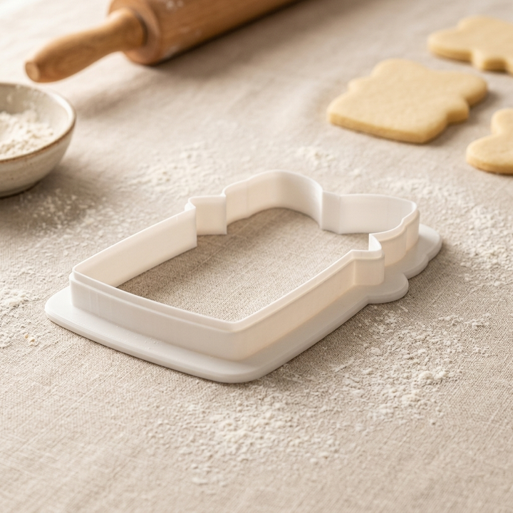 Wedding Favor Tag Bow Cookie Cutter, 3D Printed Wedding Cutter
